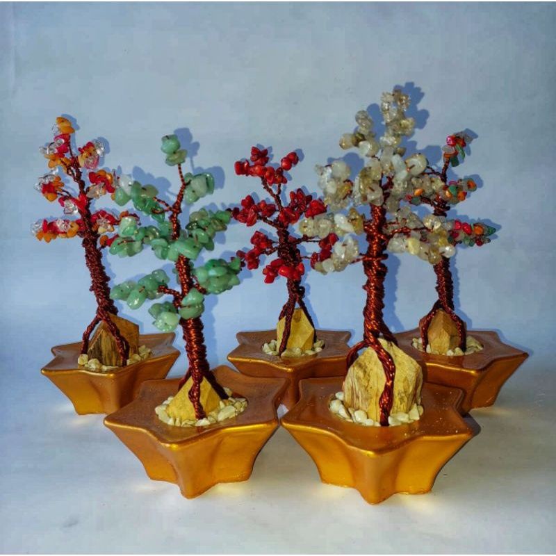 Pohon Kristal Keberuntungan Fengshui