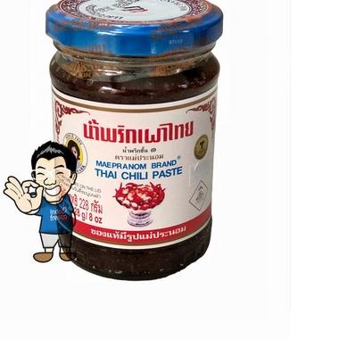 

♨ Maepranom Thai Chili Paste- Sambal Cabe Pasta 228g ❂