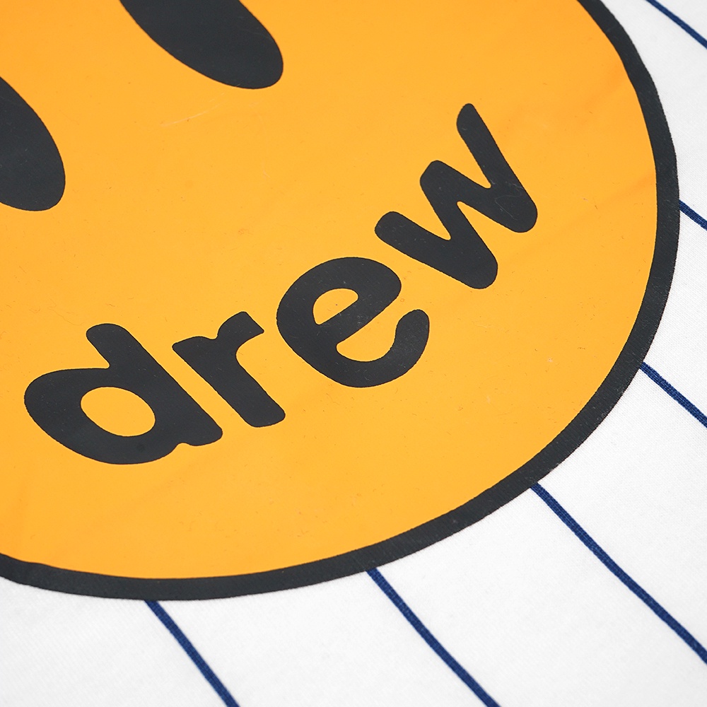 Drew House Mascot Pinstripe T-Shirt White