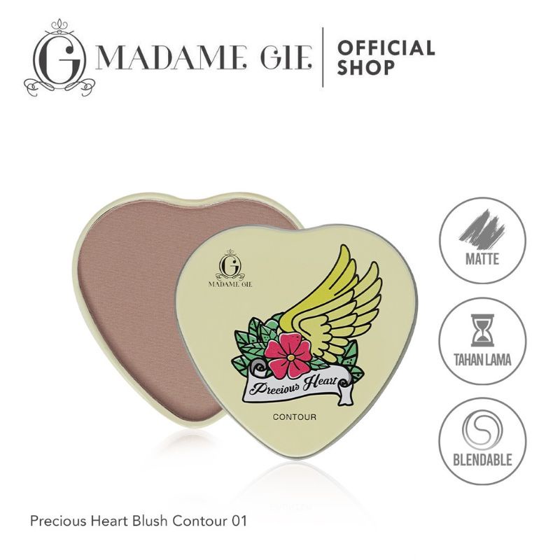 MADAME GIE COUNTOUR PRECIOUS HEART BRONZER HIGHGLITTER