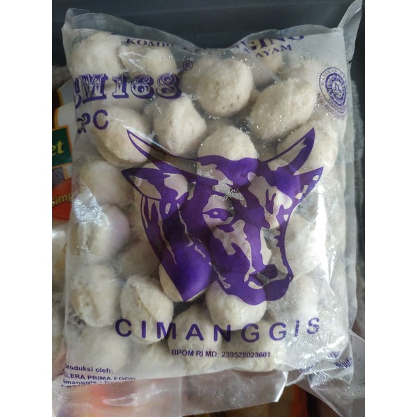 

Baso Cimanggis isi50 1ball(isi10 pack)