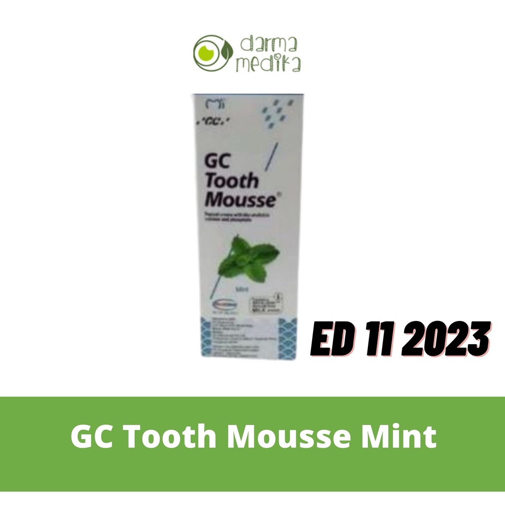 Tooth Mousse GC ORI TERBARU TERMURAH free kardus dan bubble wrap