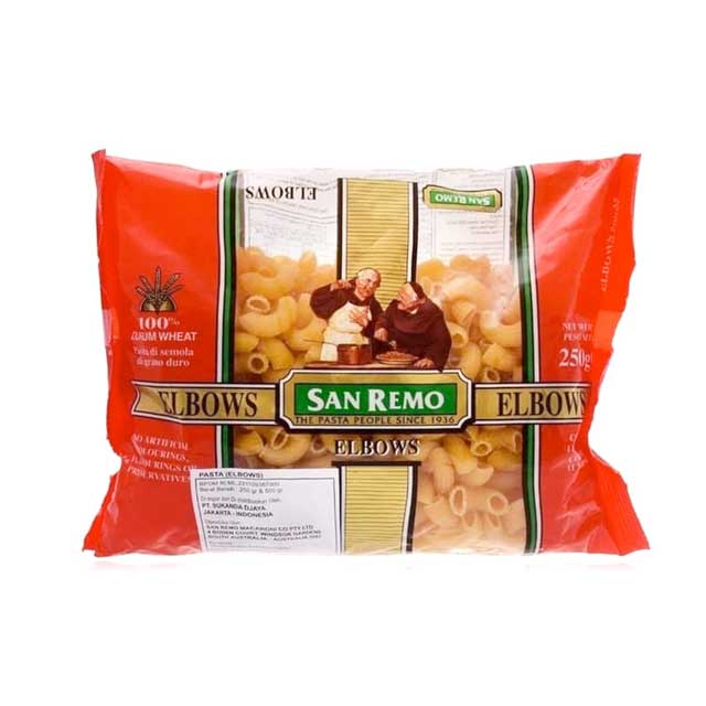

SANREMO ELBOW 250 GR