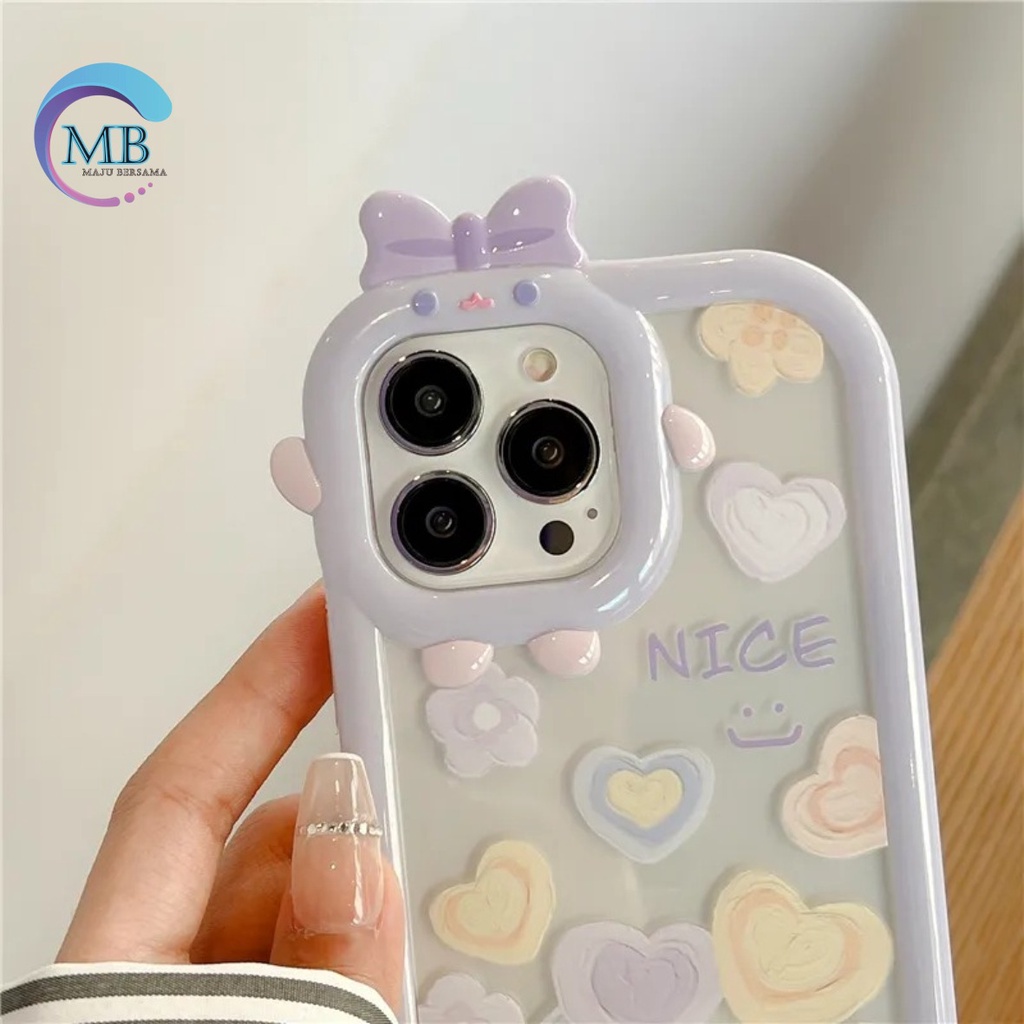 SS140 SOFTCASE LOVE PURPLE FOR IPHONE X XS XR XS MAX 11 12 13 14 PRO MAX MB4323