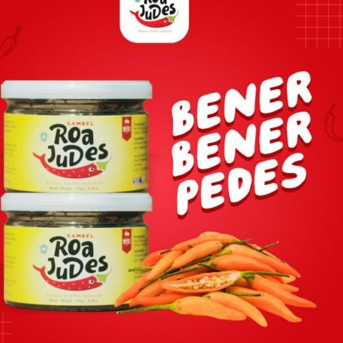 

ⅎ Sambel Roa Judes ( Paket Isi 3 Jar ) Ω