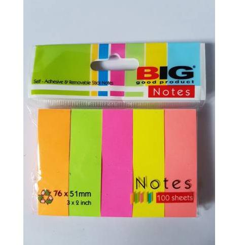 

K90 Stick Note BIG 76 x 51 Set 5 Warna PALING DIMINATI ふ