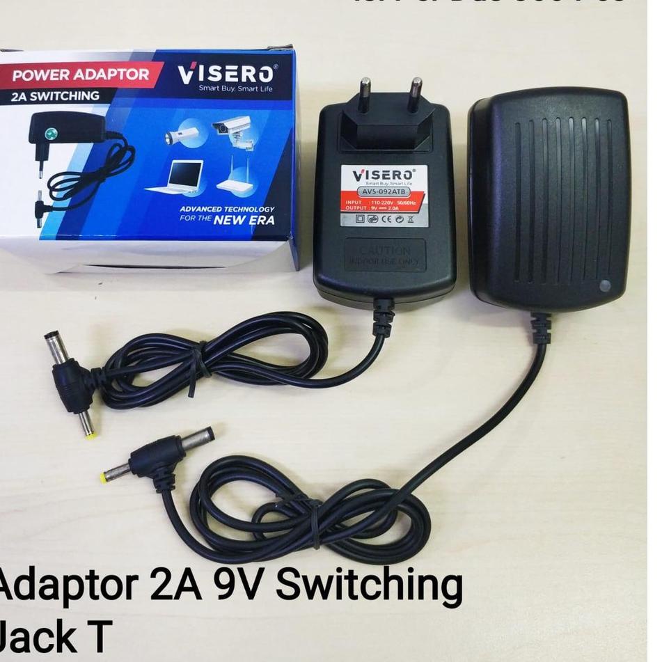 Promo Adaptor 9 Volt 2 Ampere Visero