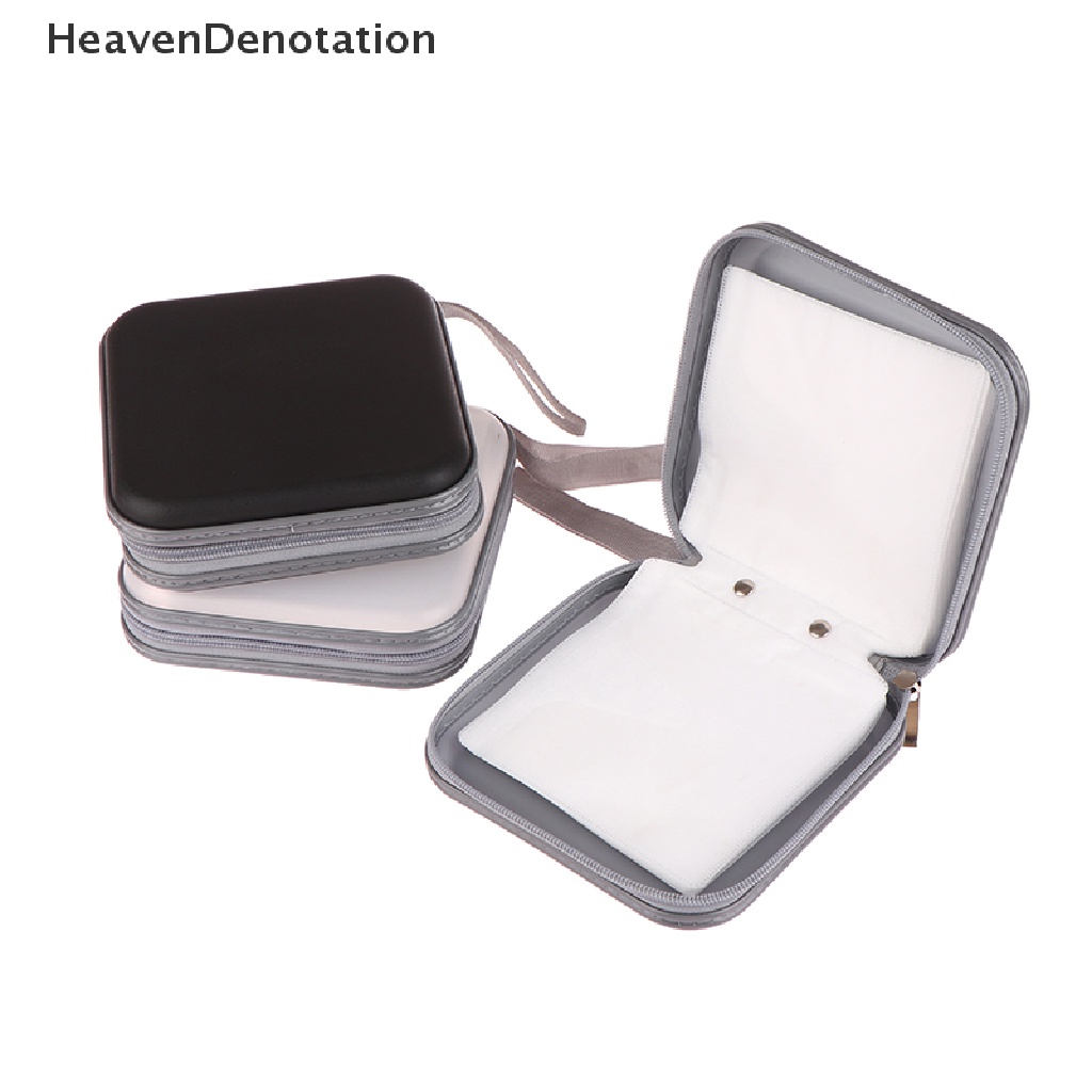 [HeavenDenotation] 1pc CD Case Portable Paket CD Kompresi Anti Air 40disk CD Packing Box HDV