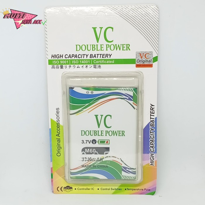 Baterai VC Double Power Evercoss M60 M6A M6 battery baterai BERGARANSI 1 MINGGU