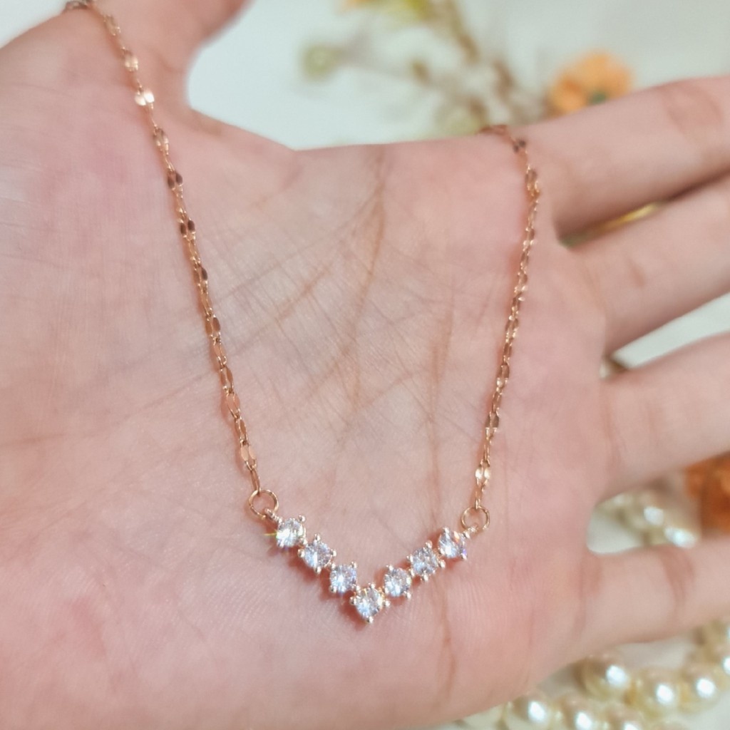 PGX Kalung Titanium Anak / Choker Dewasa Anti Karat Aksesoris Fashion Perhiasan Premium - KAT026