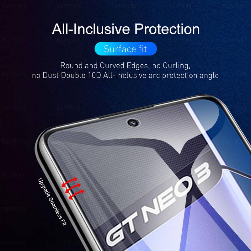 3pcs Pelindung Layar Untuk OPPO Realme GT Explorer Master Neo 2 3 3T Hydrogel Film Bukan Kaca Untuk OPPO Realme Q5 9 8 Pro 9i Protection Soft Film