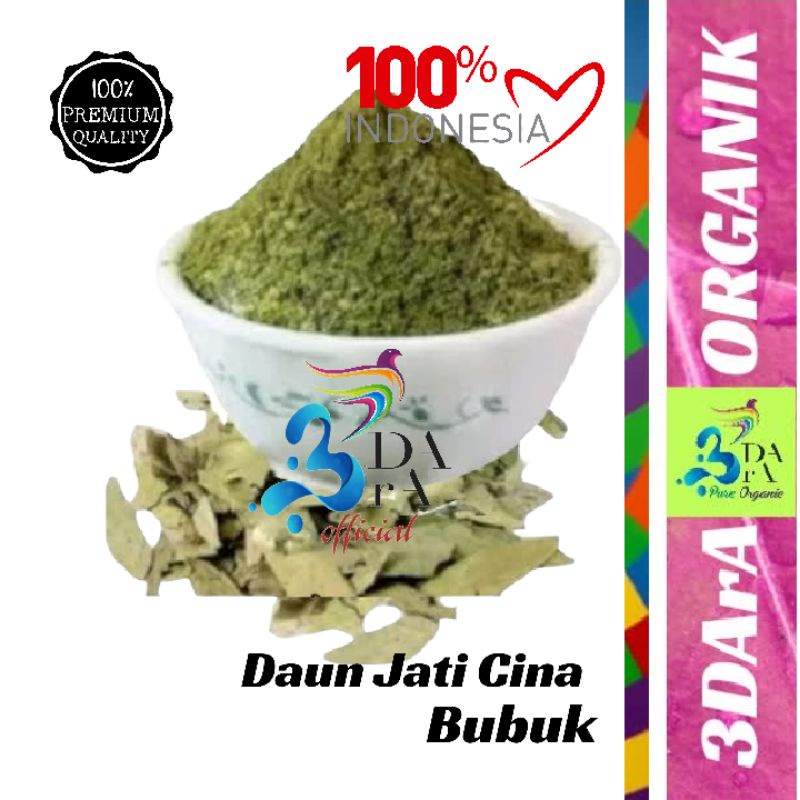 

Bubuk Daun Jati Cina 1kg Premium Murni Tanpa Campuran