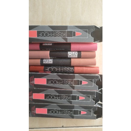 LIPSTICK KISSPROOF LIPSTIK KISS PROOF MENOW MATTE ORIGINAL 100%//[ ECER ] LIPSTICK HARE HIJAU