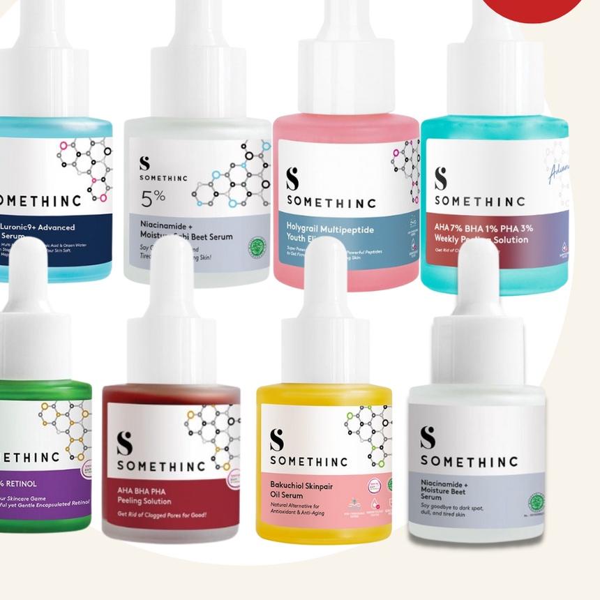 ♣ SOMETHINC Niacinamide Mouisture Beet/ AHA BHA PHA Peeling / Level 1% Retinol /HYALuronic B5 Serum/