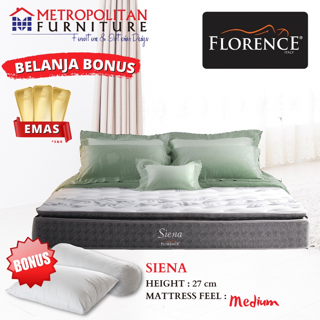 Kasur Springbed Florence Siena Spring bed matras