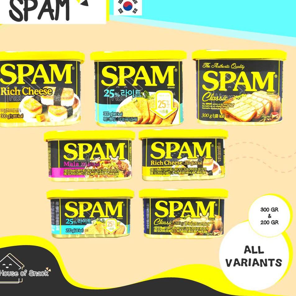 

➾ SPAM ORIGINAL MADE IN KOREA /ALL VARIANT READY ℗