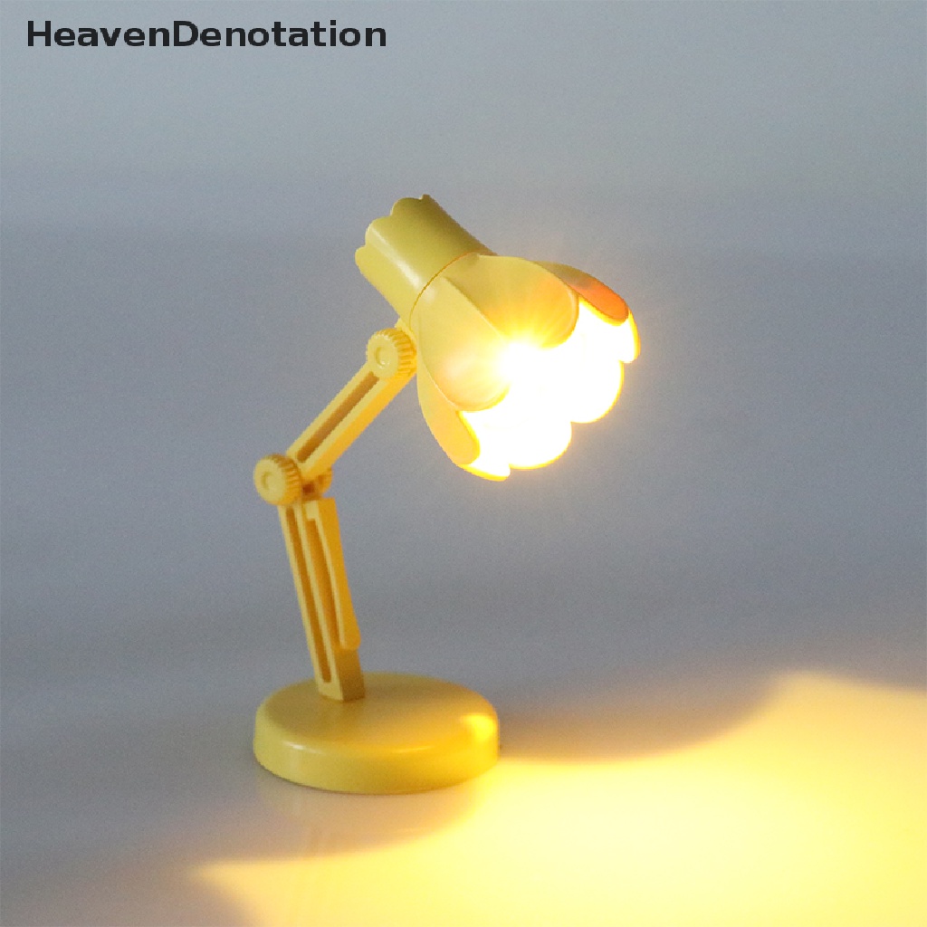 [HeavenDenotation] Mini Book Light Foldable Meja Meja Buku Lampu Baca Untuk Kamar Rumah Komputer Notebook Laptop Lampu Malam Pelindung Mata HDV