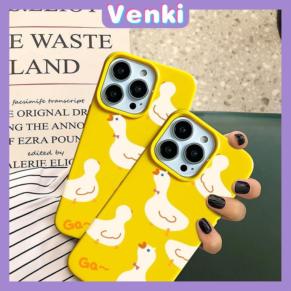 Phone Case Soft TPU Glossy Yellow Candy Case Cute Cartoon Duck Camera Protection Shockproof For iPhone 14 13 12 11 Pro Max 7 8 Plus X XR