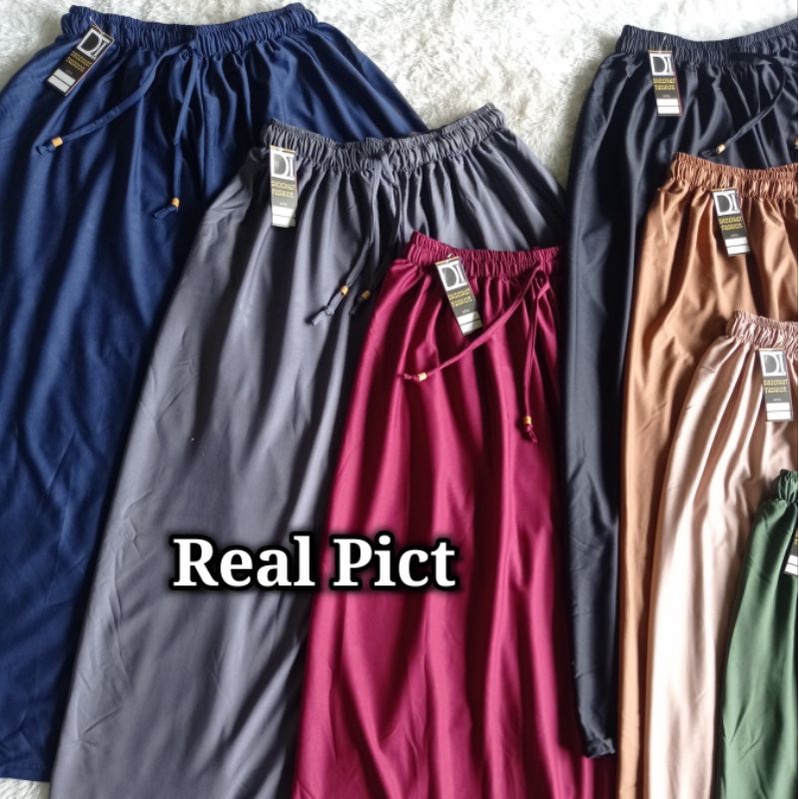 Celana Panjang Wanita Kulot Polos Pinggang Tali Serut Jumbo Murah Max Bb 100kg Bahan Adem Tebal Jatuh | Big Size Bb 100kg 90kg 80kg Kulot High Waist Kain Evano Premium | Loose Cullote Hw Big Size Super Jumbo Bahan Tebal | Sholihatstore