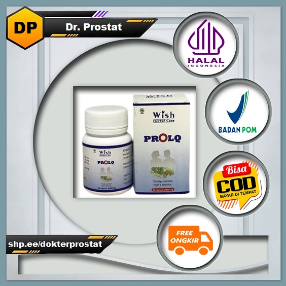 COD - Obat Penambah Stamina Pria PROLQ Wish by Dokter Boyke Nugraha Herbal BPOM Asli Original | Manf