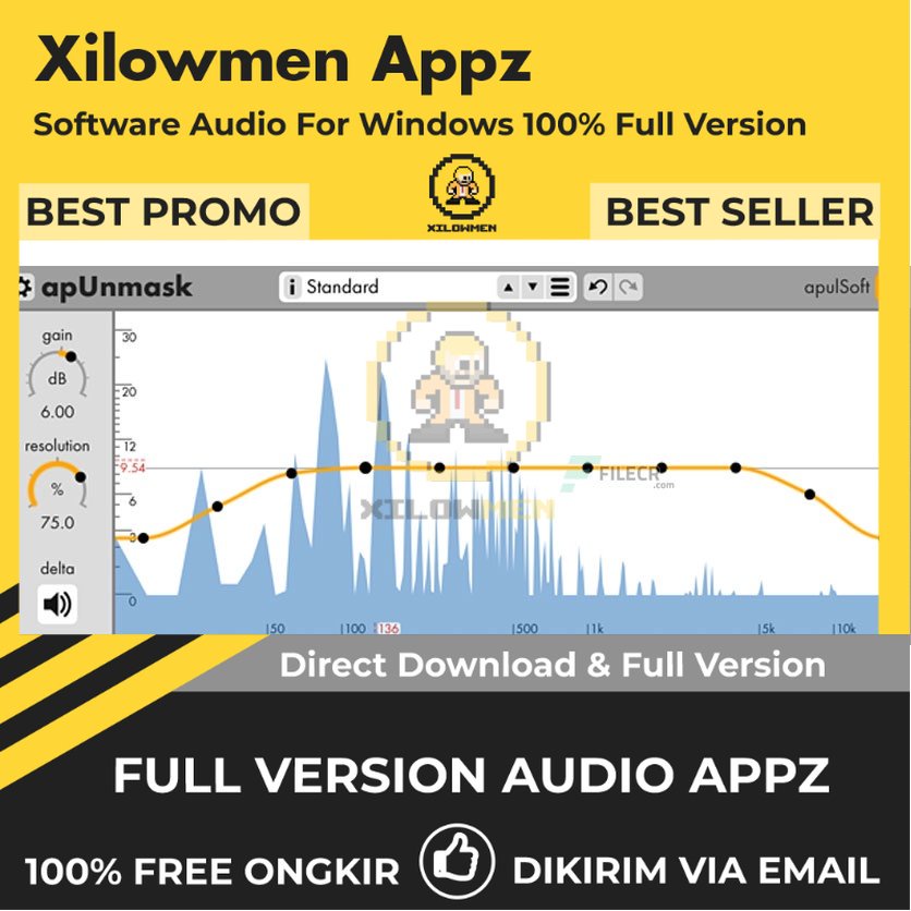 [Full Version] apulSoft apUnmask Pro Lifetime Audio Software WIN OS