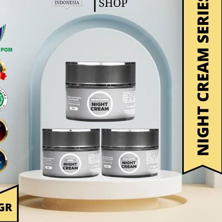 ➶ NIGHT CREAM BENING'S SKINCARE DR OKY PRATAMA ✭