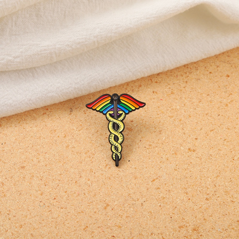 Kartun Cinta Warna-Warni Pelangi Enamel Pin Berbentuk Hati Awan Bulat Planet Tinju Paduan Bros Lencana Kerah Pin Fashion Perhiasan Hadiah