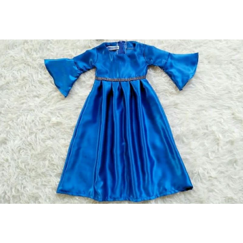Gamis anak silk import