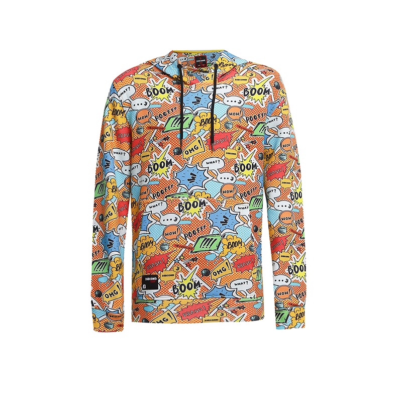 3Second Kids Original Jaket Hoodie Boom Polyester Full Printed Anak Laki-laki Free 020422