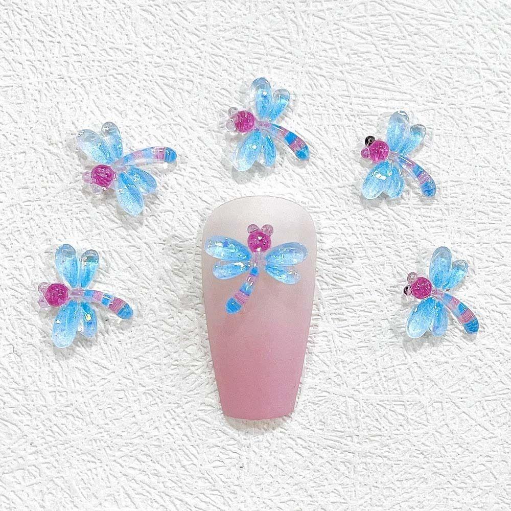 AUGUSTINA Agustina Kartun Dekorasi Kuku Wanita Fashion Hewan Manicure Aksesoris Hiasan Kuku 3D Nail Drills Nail Jewelry