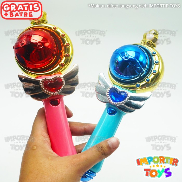 Mainan Anak Magic wands Tongkat Peri / Tongkat Princess Kualitas Impor