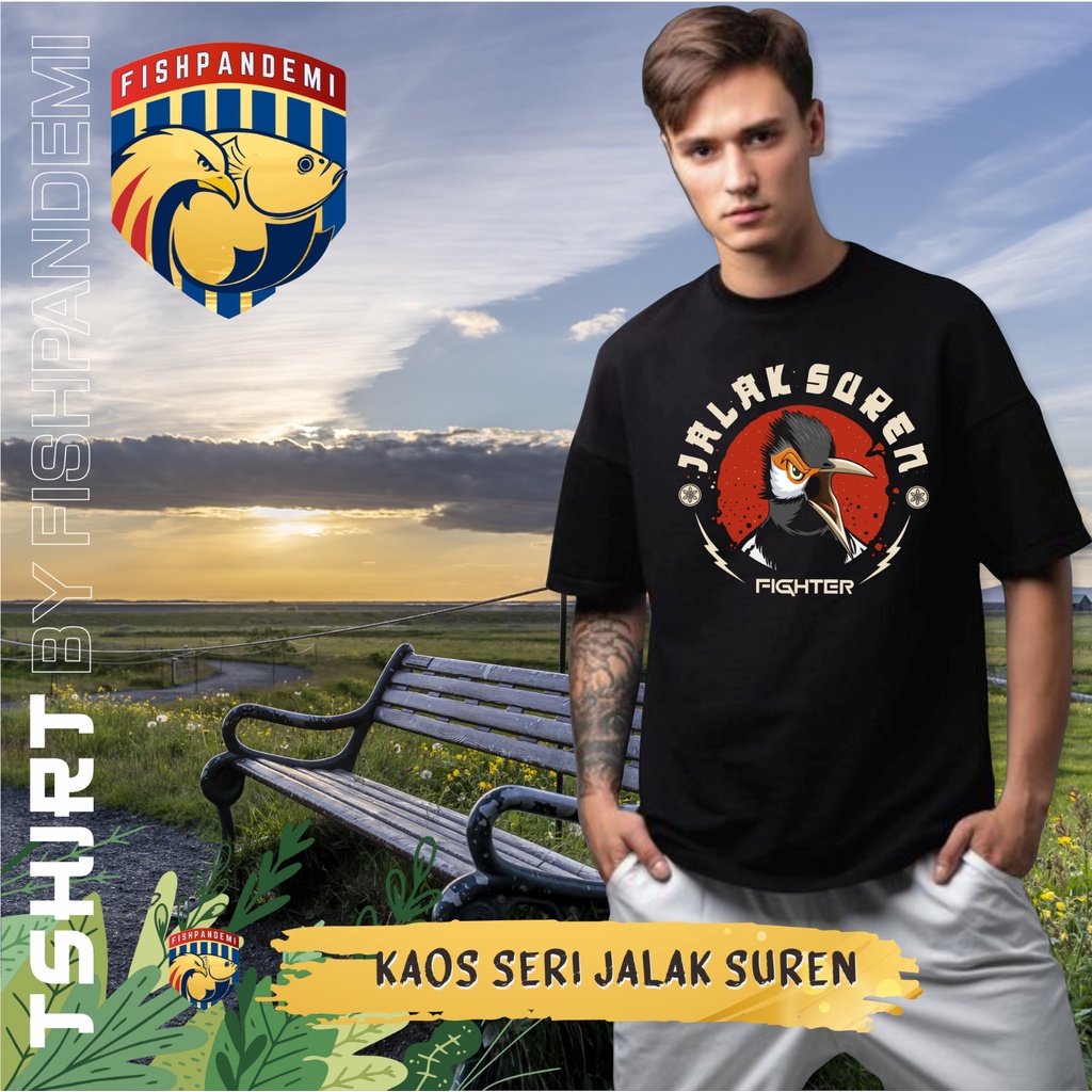 Kaos burung kicau - Jalak kebo jantan