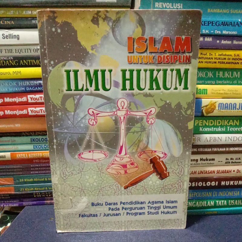 Buku Original ISLAM UNTUK DISIPLIN ILMU HUKUM.