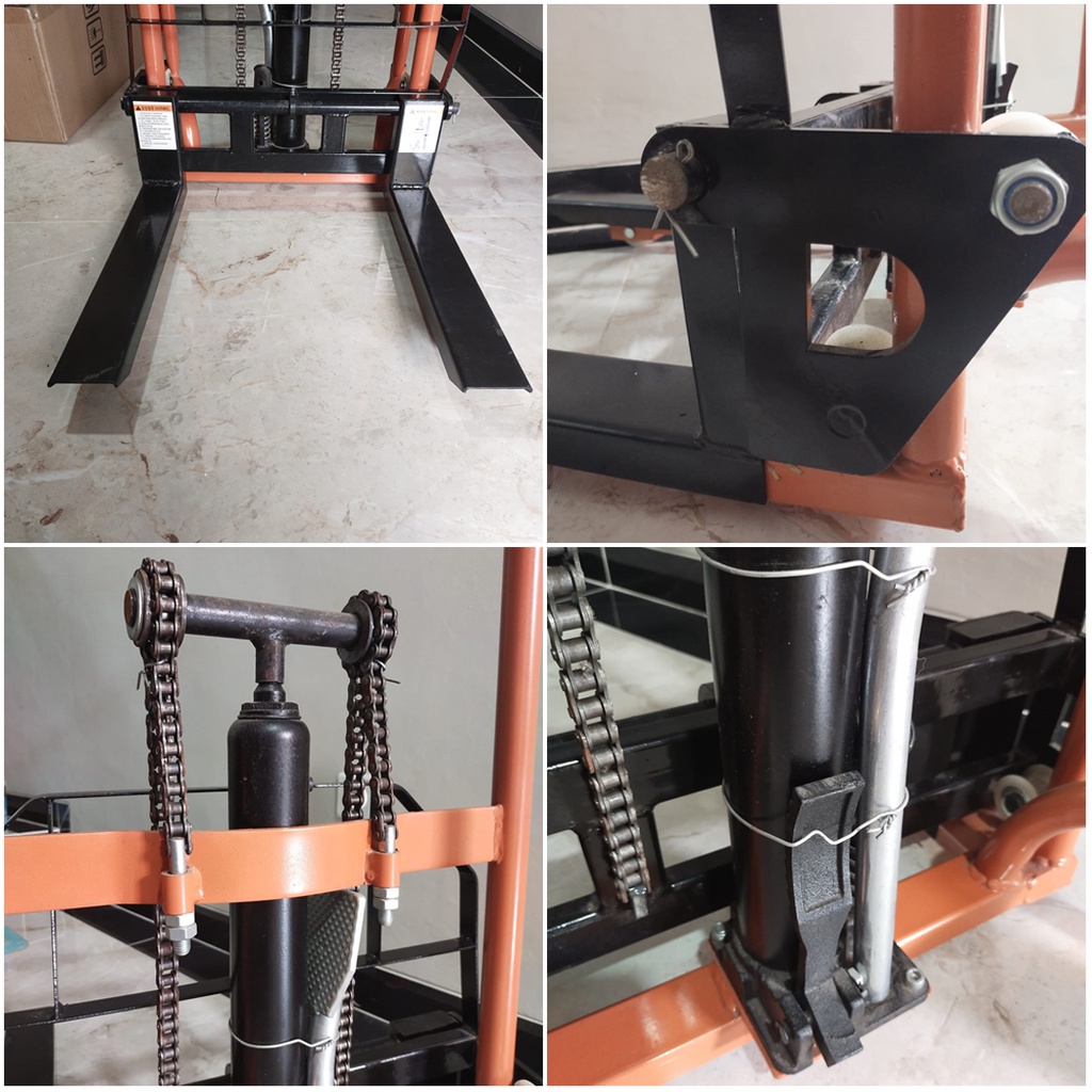 Trolley Barang / Alat Angkat Barang / Hand Stacker / Hand Forklift