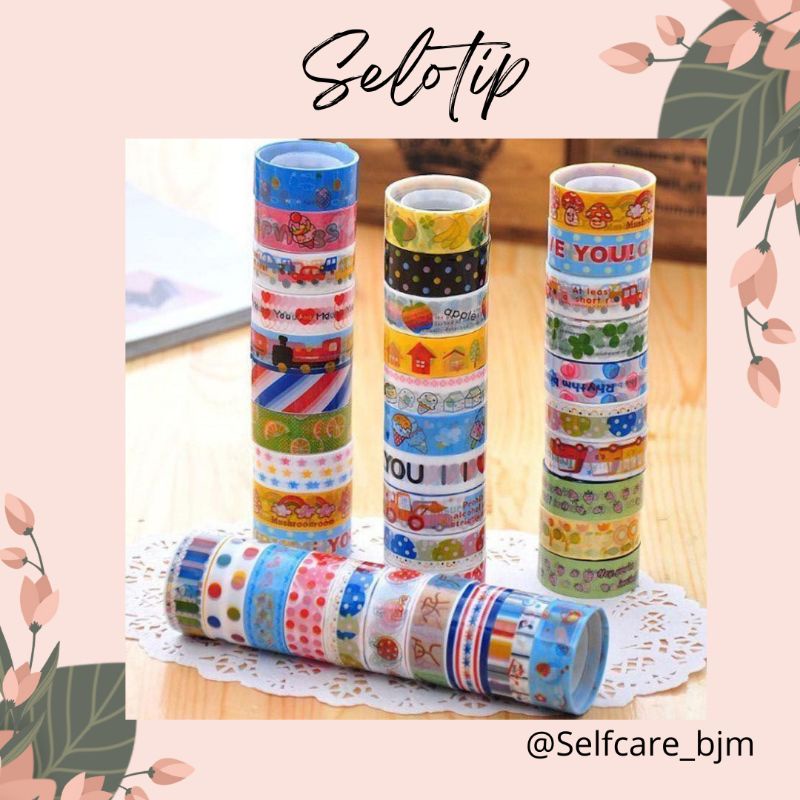 

Selotip Lucu Warna Warni