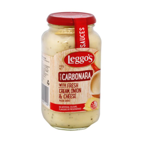 

Leggos Sause Paste Carbonara 490 Gr