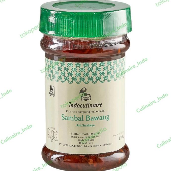 

Indoculinaire Sambal Bawang Surabaya 130g