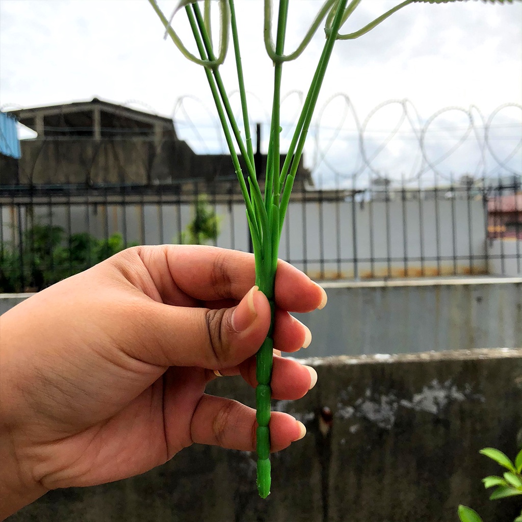 Bunga Hias Tangkai Buket Plastik Ornamen Pajangan Hiasan Dekorasi Ruangan Rumah Artificial Flower Satu7an PBP157