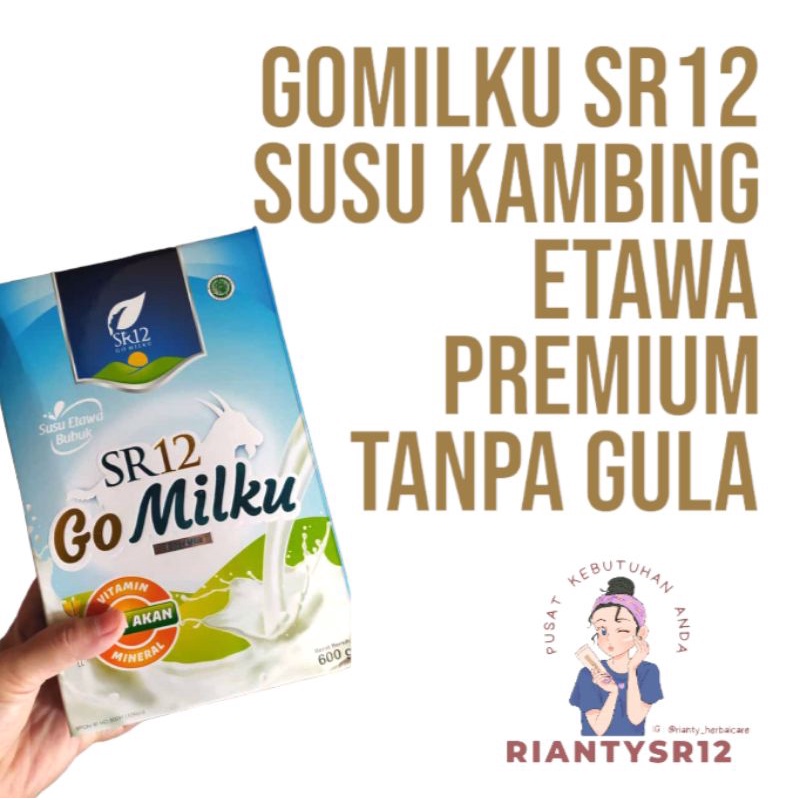 

Susu Bubuk Gomilku SR12 / Susu Bubuk Kambing Etawa / Susu Vanilla / Susu Cokelat