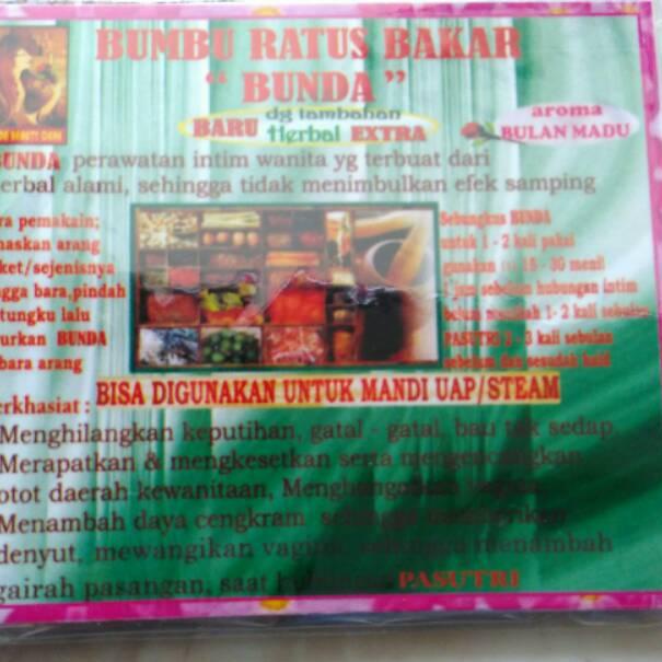 

➸ Bumbu Ratus Bakar Bunda Isi 10 Sachet ➧