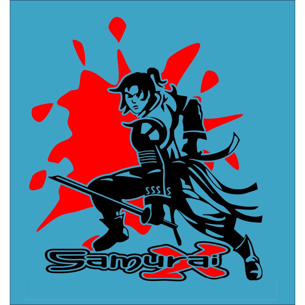 CUTTING STIKER SAMURAI X