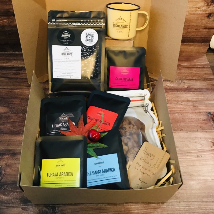 

(COD) HAMPERS KOPI- KOPI BUBUK ARABICA , PAKET KOPI SPESIAL DAN COOKIE - Regular, 400 gram