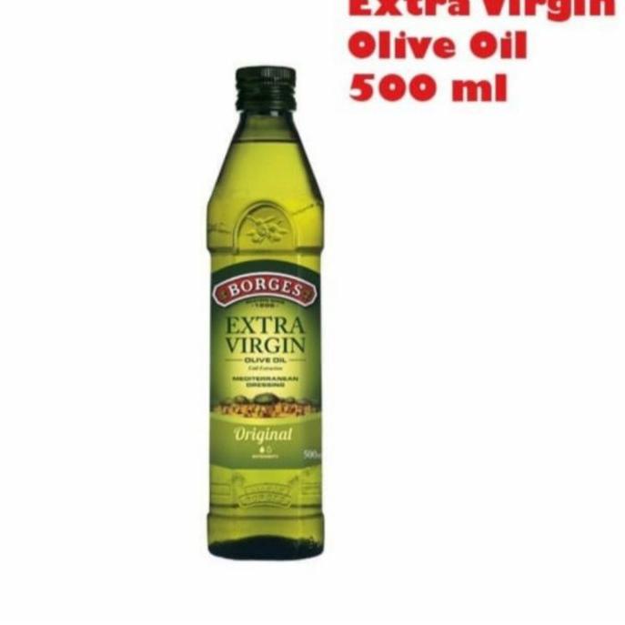 

Ω APRIL 2024 Borges borjes extra virgin olive oil 500 ml evoo minyak zaitun ☉