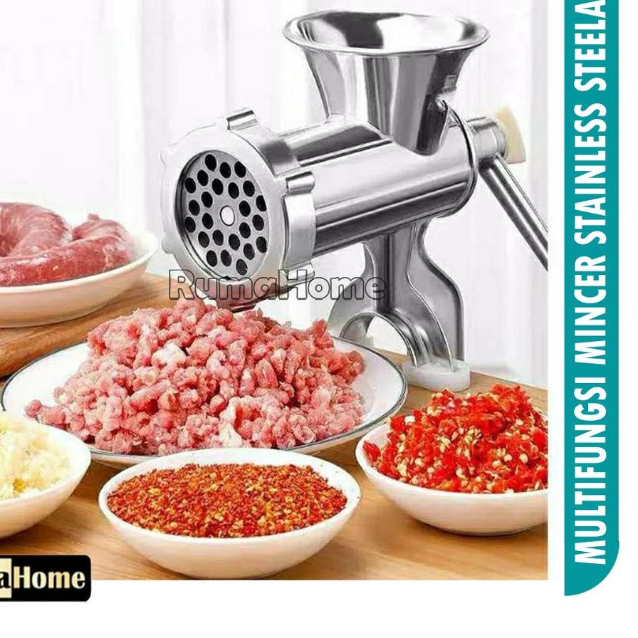 ★ Alat Penggiling Manual A10 dan A12  meat mincer / meat grinder /gilingan Daging ➽
