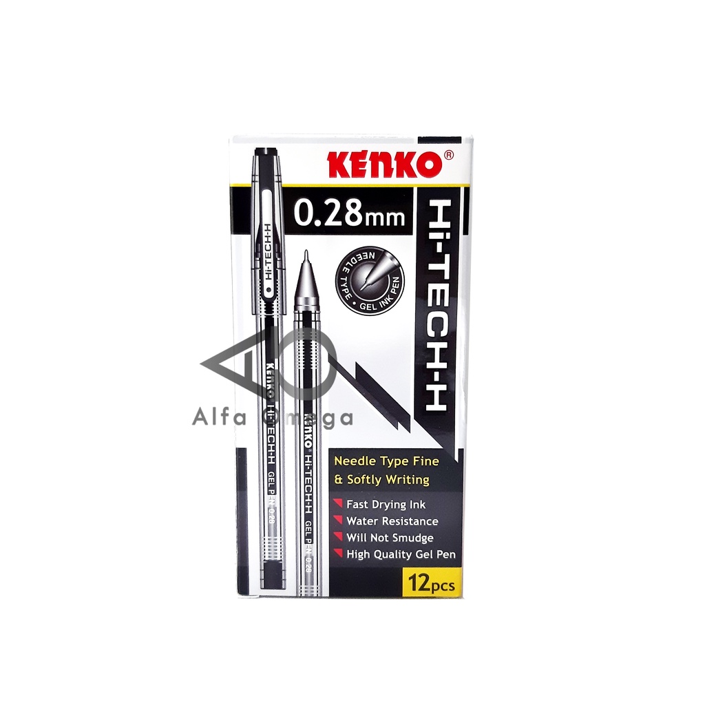 

Kenko GEL PEN HiTech Hi Tech Pulpen Gel 0.28 mm