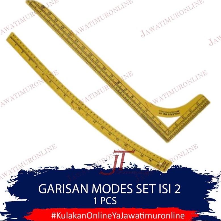 

F39 Penggaris Pola untuk Jahit Set isi 2 RECOMENDED ⇑