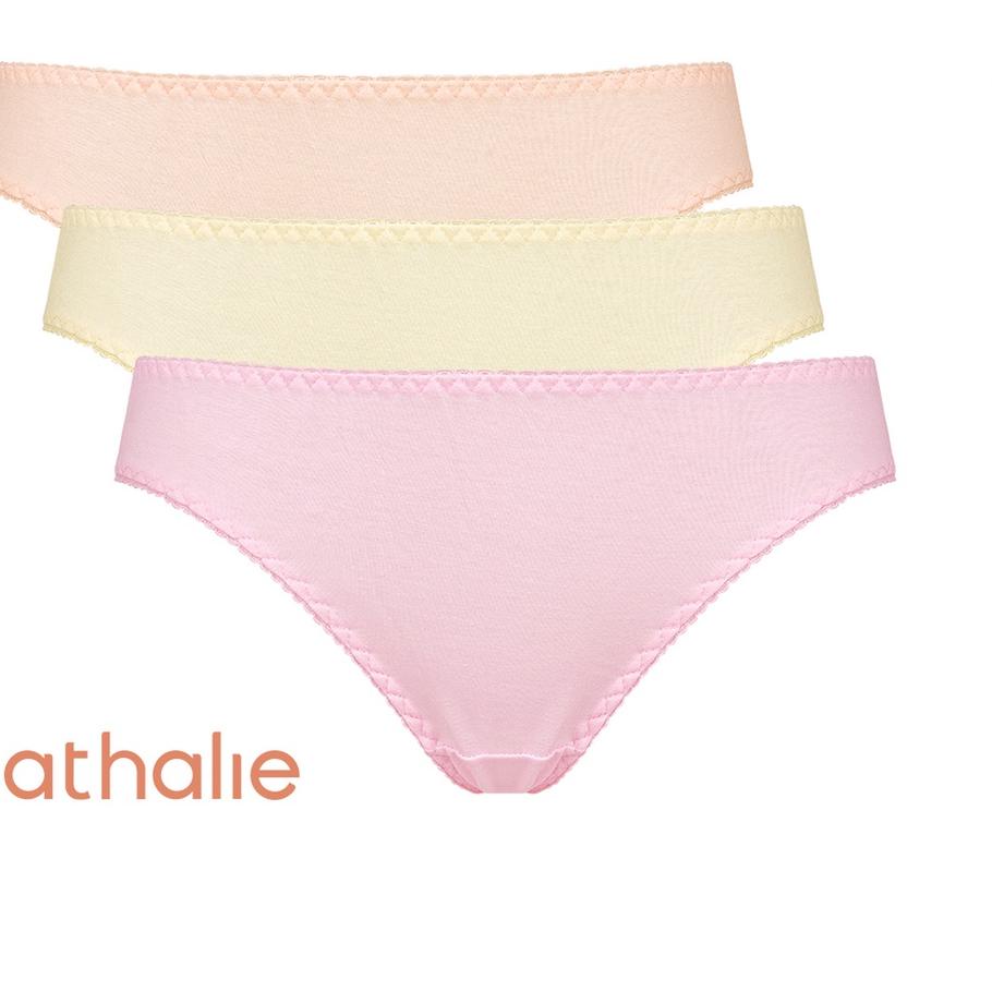 Flash Sale Nathalie Celana Dalam Mini Wanita Nathalie Underwear Isi 3Pcs NT 02  ~