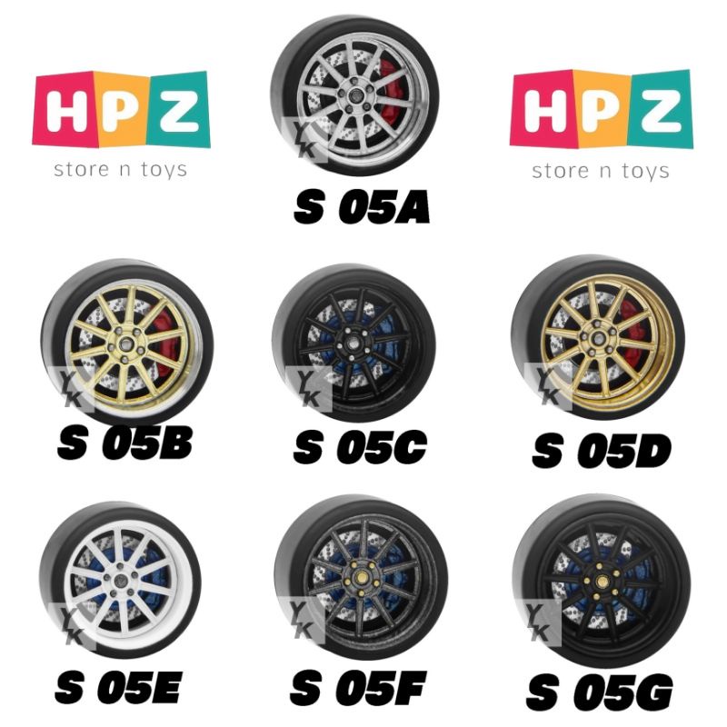 Ban Karet Hotwheels Premium Alloy Carlomo S05