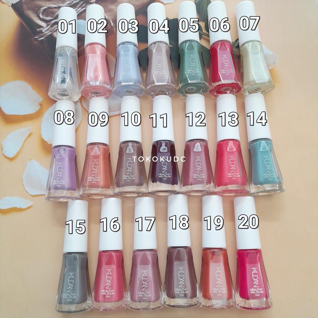 PART1 KUTEK KUDAN PEEL OFF HEALTHY NAIL POLISH 10ML KUTEK HALAL MUSLIMAH BISA DIKELUPAS