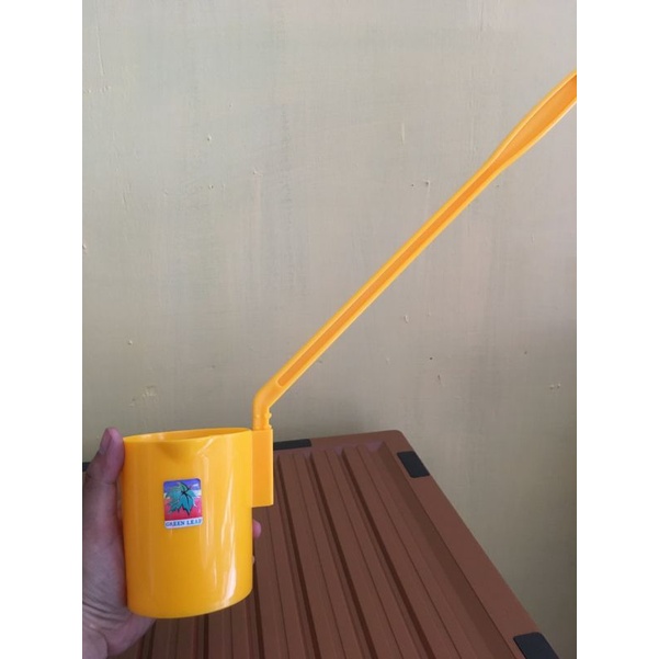 Centong Es Buah GREENLEAF Tebal / Gayung Gagang Panjang Es Buah/Gayung Plastik
